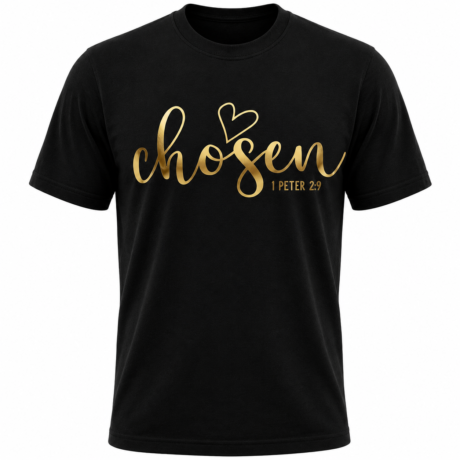 Chosen - Black & Gold Text
