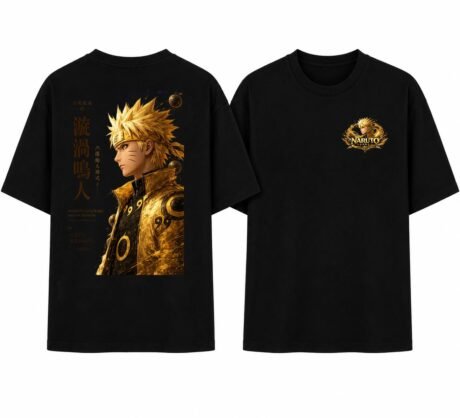 Anime T-Shirt Naruto Sage of Six Paths Black T-Shirt