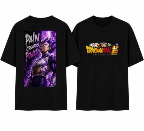 Anime T-Shirt Vegita Ego Pain Create Power